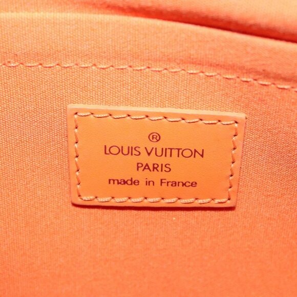 LOUIS VUITTON Epi Danura GM Hand Bag Orange Mandarin - Picture 13 of 16